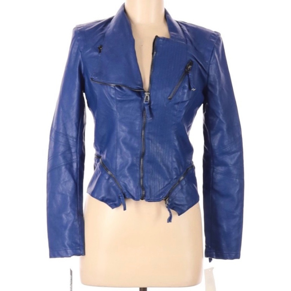 SALE - Blanknyc Vegan Leather Fitted Jacket